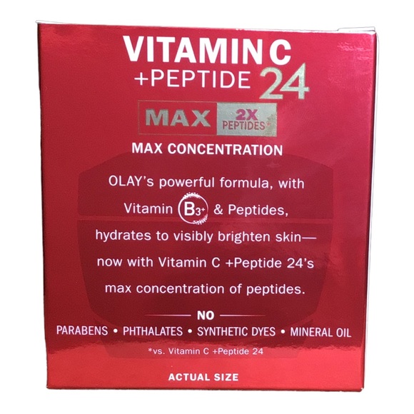 NIB Olay Regenerist Vitamin C + Peptide 24 Face Moisturizer 1.7 Oz. - Picture 3 of 5